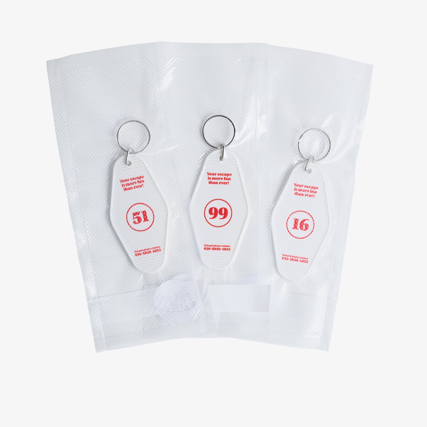 »HOT MESS HOTEL« Keychain