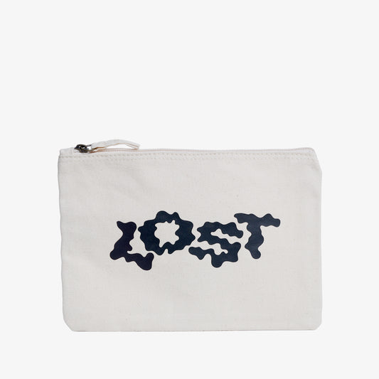 »LOST« Zip bag, natural
