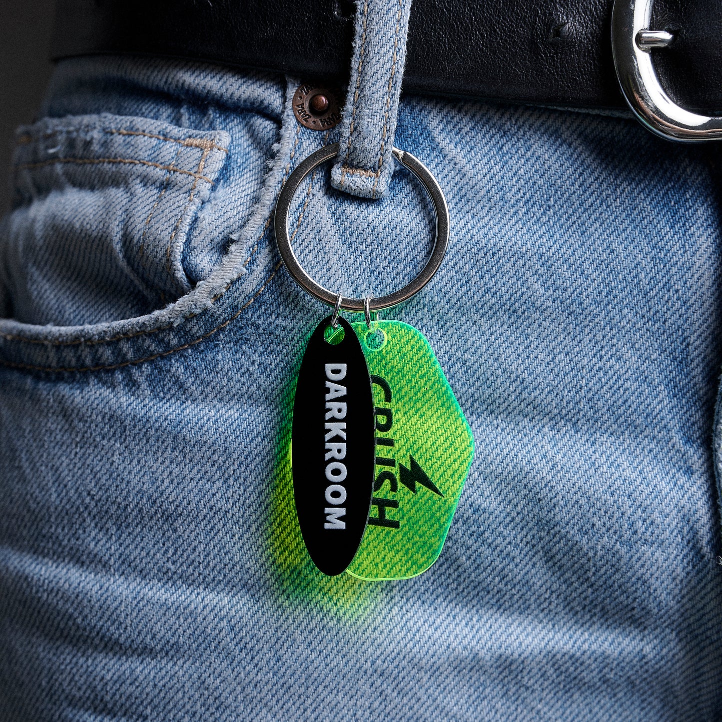 »DARKROOM / CRUSH« Keychain, aka »THE STARTER PACK«